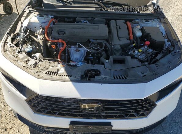 1HGCY2F86RA012841 2024 HONDA ACCORD Белый Вид задней части салона