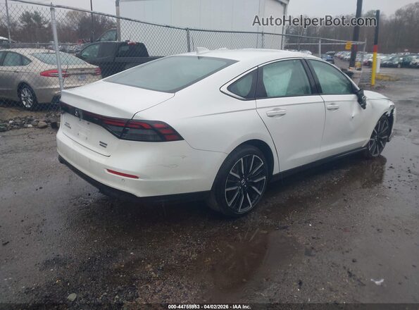 1HGCY2F87SA010313 2025 HONDA ACCORD HYBRID White Rear right