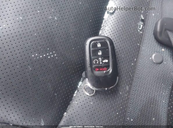 1HGCY2F87SA010313 2025 HONDA ACCORD HYBRID White Dashboard view