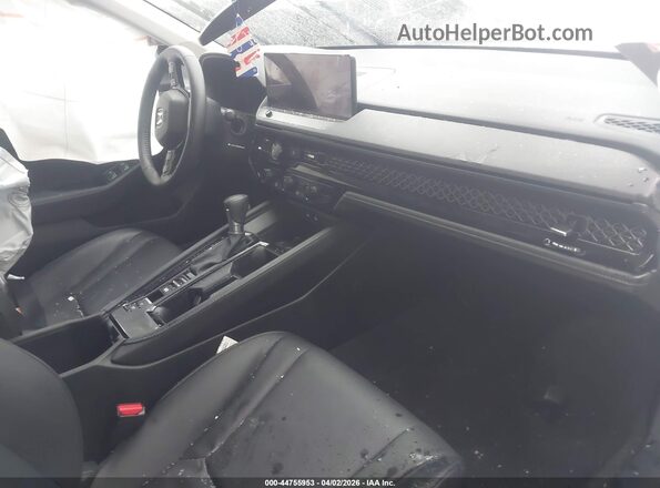1HGCY2F87SA010313 2025 HONDA ACCORD HYBRID White Front interior view