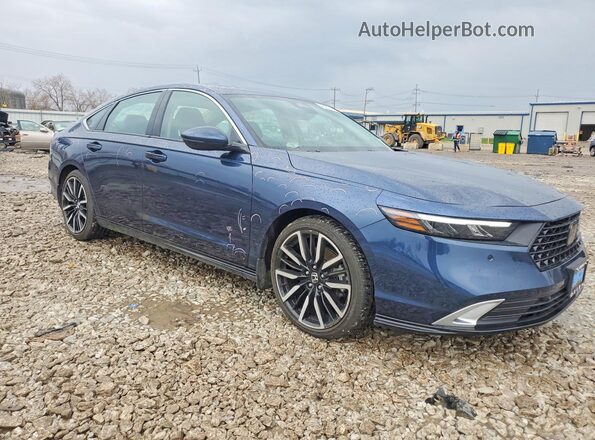 1HGCY2F8XRA024698 2024 HONDA ACCORD Blue Delantero derecho