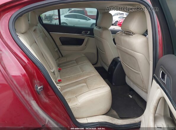 1LNHL9DK8GG600305 2016 LINCOLN MKS Красный Вид наклейки с VIN-кодом