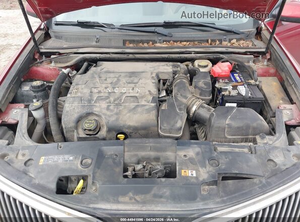 1LNHL9DK8GG600305 2016 LINCOLN MKS Красный Вид сзади
