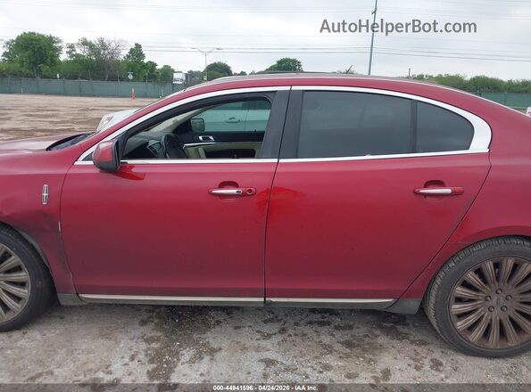 1LNHL9DK8GG600305 2016 LINCOLN MKS Красный Панорамный вид салона 360°