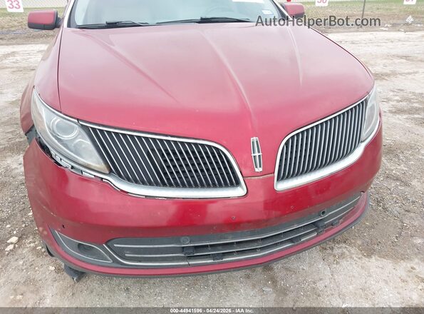 1LNHL9DK8GG600305 2016 LINCOLN MKS Красный 