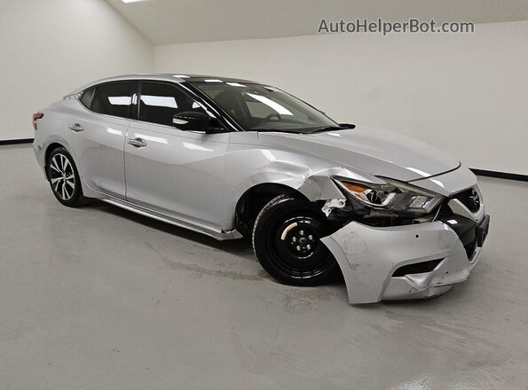 1N4AA6AP1HC401685 2017 NISSAN MAXIMA PLATINUM Серебряный 