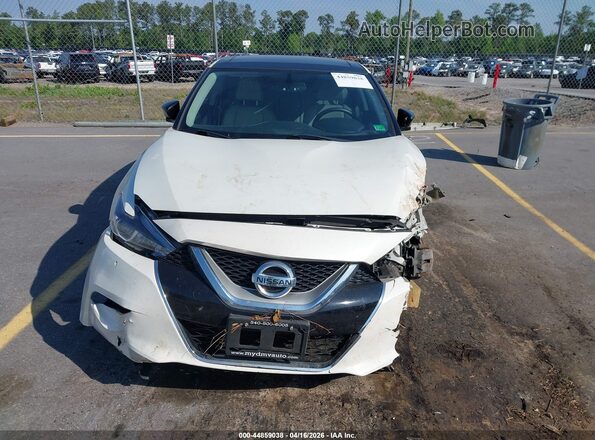 1N4AA6AP2HC372133 2017 NISSAN MAXIMA White უკანა სალონის ხედი