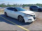 2017 Nissan Maxima 3.5 Platinum White vin: 1N4AA6AP2HC372133
