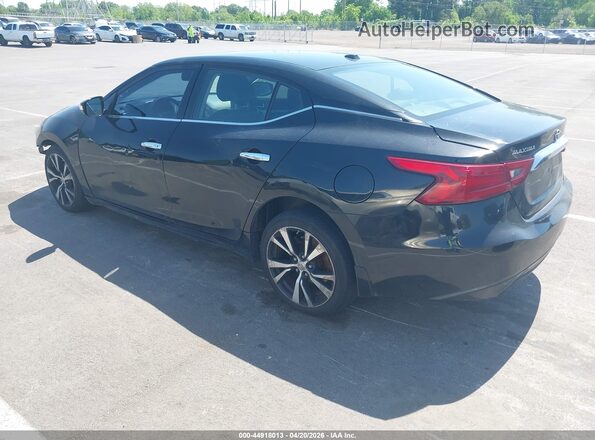 1N4AA6AP2JC375183 2018 NISSAN MAXIMA Black Tył lewy