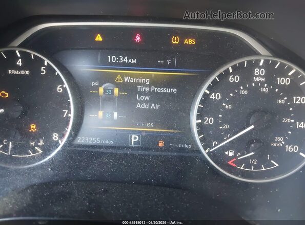1N4AA6AP2JC375183 2018 NISSAN MAXIMA Black Widok tylnych siedzeń