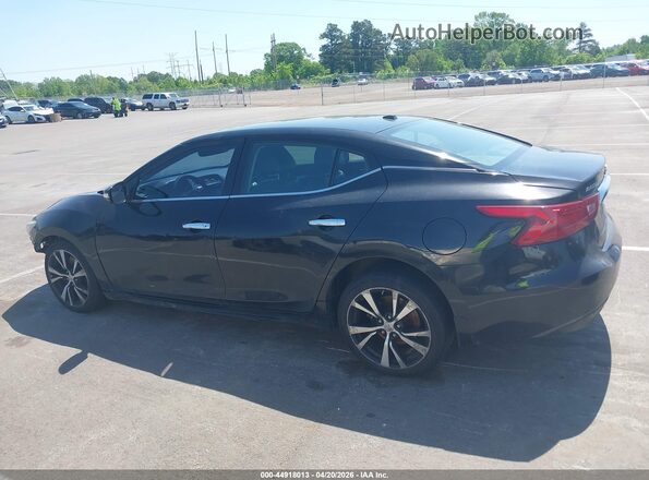 1N4AA6AP2JC375183 2018 NISSAN MAXIMA Black Widok wnętrza 360 stopni