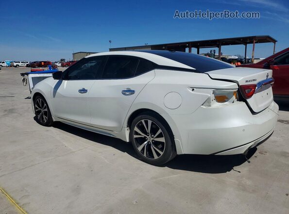 1N4AA6AP2JC397720 2018 NISSAN MAXIMA PLATINUM White Հետևի ձախ