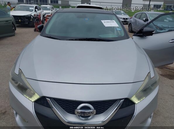 1N4AA6AP3GC375069 2016 NISSAN MAXIMA Серебряный Вид спереди