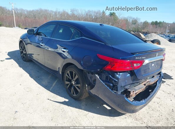 1N4AA6AP3GC444973 2016 NISSAN MAXIMA Dark Blue Trasero izquierdo