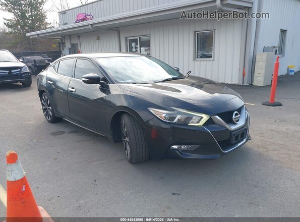 1N4AA6AP4GC408581 2016 NISSAN MAXIMA Black Delantero derecho