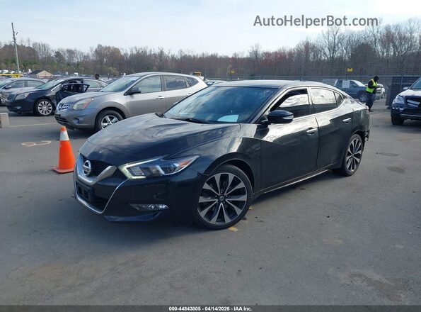 1N4AA6AP4GC408581 2016 NISSAN MAXIMA Black Vista tres cuartos delantera izquierda