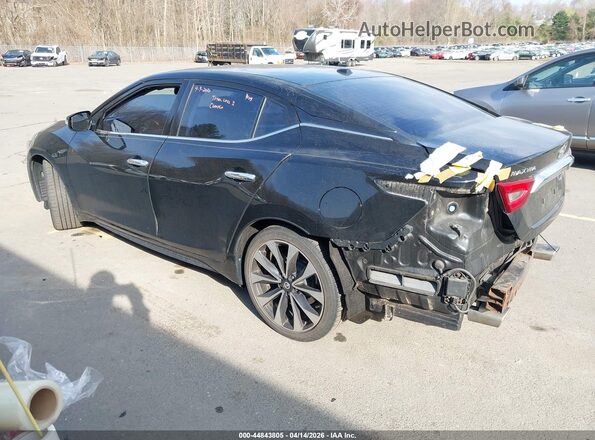 1N4AA6AP4GC408581 2016 NISSAN MAXIMA Black Trasero izquierdo