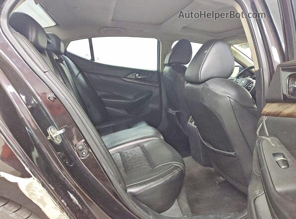 1N4AA6AP4HC363403 2017 NISSAN MAXIMA PLATINUM Черный Вид задних сидений