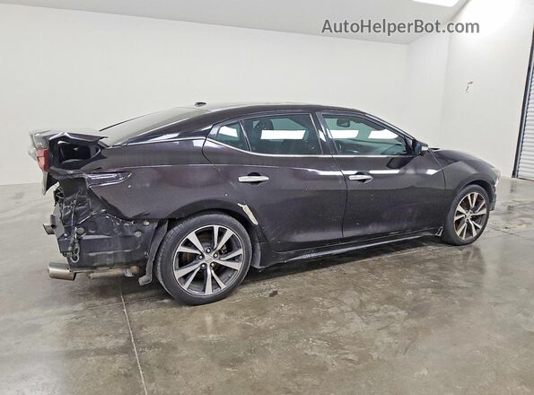 1N4AA6AP4HC363403 2017 NISSAN MAXIMA PLATINUM Черный Задняя правая четверть