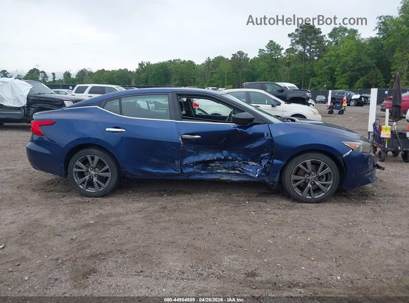 1N4AA6AP4HC436463 2017 NISSAN MAXIMA Blue Widok wnętrza 360 stopni