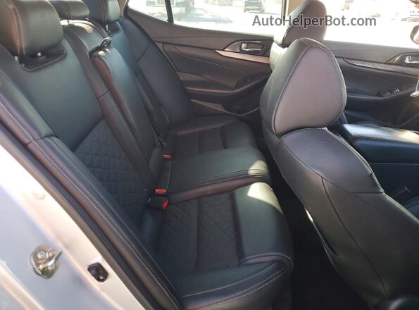 1N4AA6AP5HC401706 2017 NISSAN MAXIMA PLATINUM Silver უკანა სავარძლების ხედი