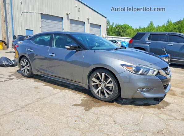 1N4AA6AP5HC403293 2017 NISSAN MAXIMA PLATINUM Gray Przód prawy