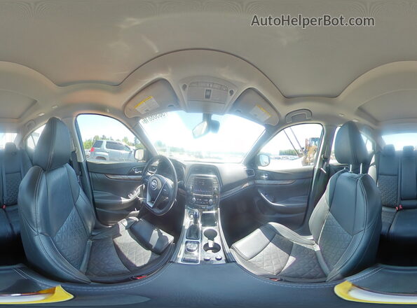 1N4AA6AP5HC403293 2017 NISSAN MAXIMA PLATINUM Gray Widok naklejki z numerem VIN