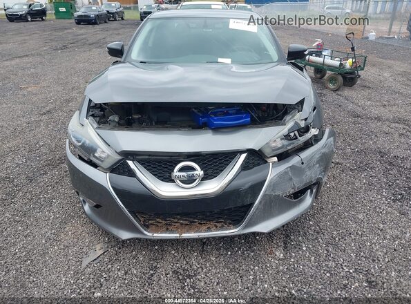 1N4AA6AP6HC442779 2017 NISSAN MAXIMA Серый Вид щитка приборов