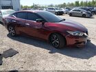 2018 Nissan Maxima 3.5 S Темно-бордовый vin: 1N4AA6AP6JC371069