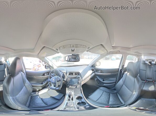 1N4AA6AP7HC360852 2017 NISSAN MAXIMA PLATINUM Black Widok naklejki z numerem VIN