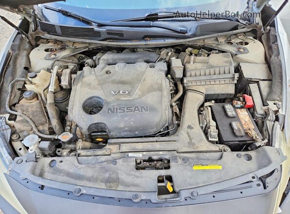 1N4AA6AP7HC378445 2017 NISSAN MAXIMA Silver Widok wnętrza z tyłu
