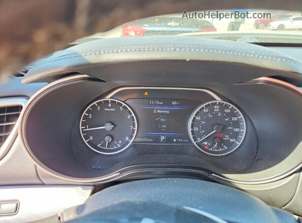 1N4AA6AP7HC403473 2017 NISSAN MAXIMA Burgundy Instrument cluster view