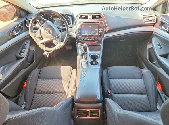 1N4AA6AP7HC403473 2017 NISSAN MAXIMA Burgundy Dashboard view