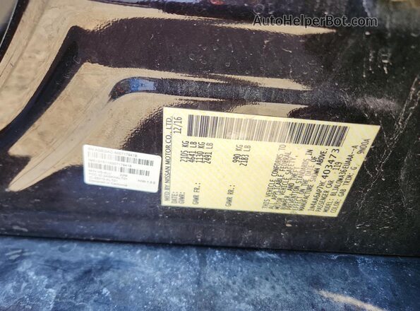 1N4AA6AP7HC403473 2017 NISSAN MAXIMA Burgundy Engine compartment view