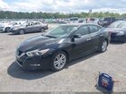2017 Nissan Maxima 3.5 Sl Black vin: 1N4AA6AP7HC419236