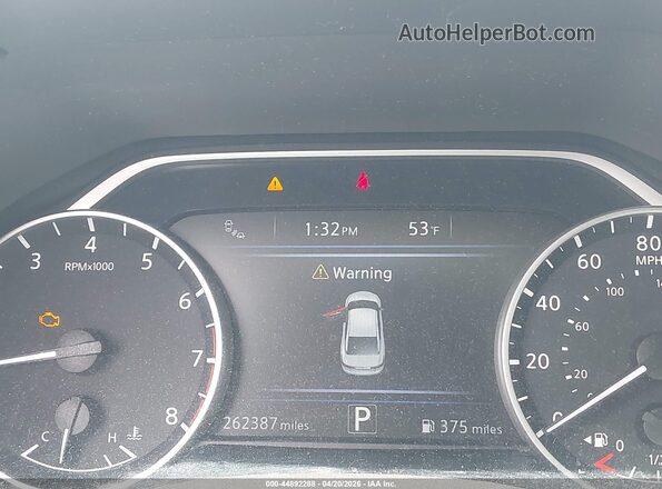 1N4AA6AP7HC419236 2017 NISSAN MAXIMA Black Widok tylnych siedzeń