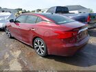 2017 Nissan Maxima 3.5 Platinum Красный vin: 1N4AA6AP8HC377689