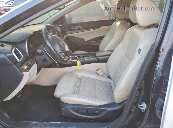 1N4AA6AP8HC448857 2017 NISSAN MAXIMA PLATINUM Черный Вид салона спереди