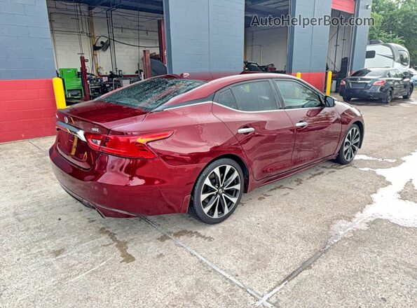 1N4AA6AP8JC364527 2018 NISSAN MAXIMA Burgundy Delantero derecho