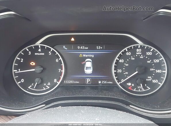 1N4AA6AP9HC384635 2017 NISSAN MAXIMA Черный Вид задних сидений