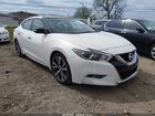 2017 Nissan Maxima 3.5 Platinum White vin: 1N4AA6AP9HC430237
