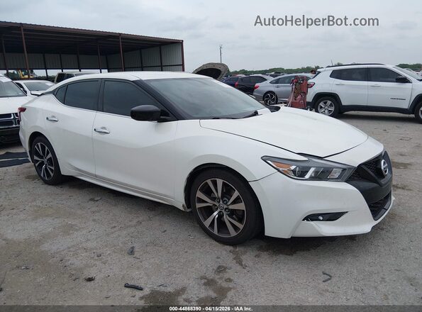 1N4AA6AP9HC454053 2017 NISSAN MAXIMA White Przód prawy