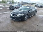 2016 Nissan Maxima 3.5 Sl Black vin: 1N4AA6APXGC906784