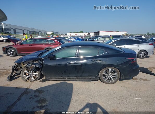1N4AA6AVXKC369146 2019 NISSAN MAXIMA Черный Вид задней части салона