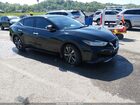 2021 Nissan Maxima Sv Xtronic Cvt Black vin: 1N4AA6CV1MC503364