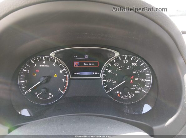 1N4AL3AP0HN347180 2017 NISSAN ALTIMA Black Widok tylnych siedzeń