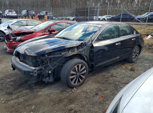 1N4AL3AP1GC202885 2016 NISSAN ALTIMA Черный Передняя левая четверть