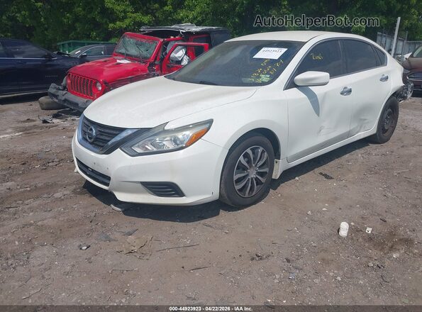 1N4AL3AP1HC475066 2017 NISSAN ALTIMA Белый Передняя левая четверть