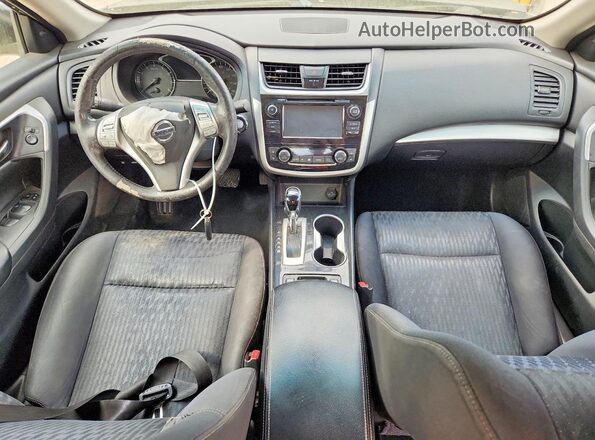 1N4AL3AP1JC147040 2018 NISSAN ALTIMA Black Widok deski rozdzielczej