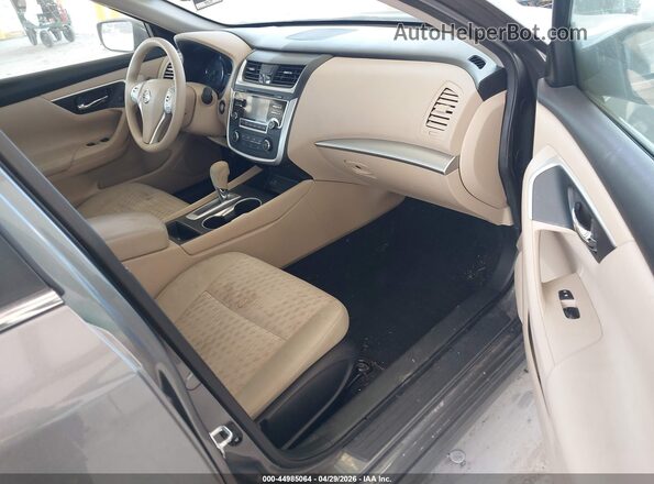 1N4AL3AP2GC160663 2016 NISSAN ALTIMA Серый Вид салона спереди